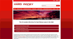 Desktop Screenshot of lvhardmoney.com